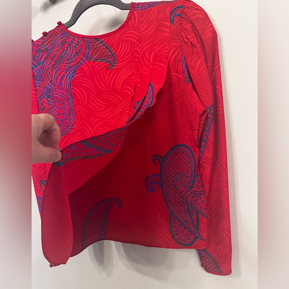 Vintage Adrianna‎ Papell 2-Piece Silk Dress – Size 4 - Picture 11 of 11